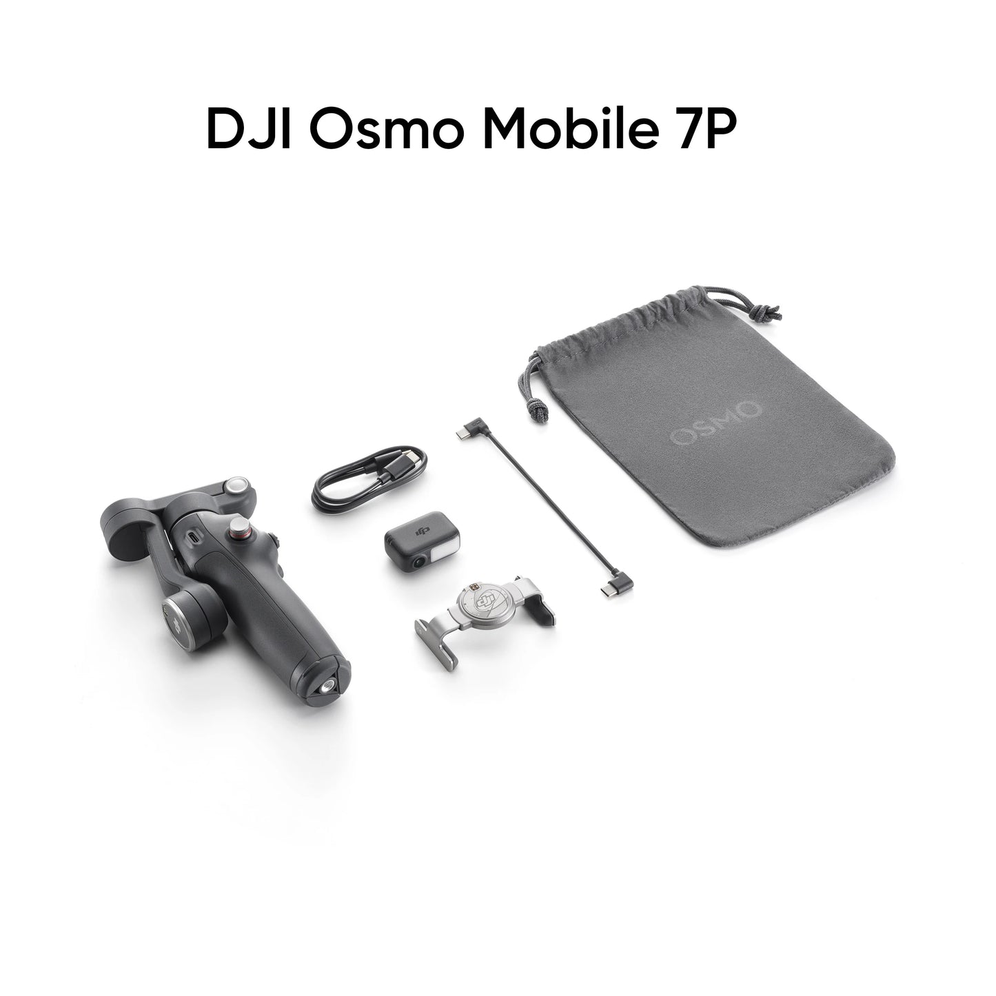 Osmo Mobile 7P / Osmo Mobile 7 Built-In Extension Rod & Tripod 10-Hour Battery Life Phone Charging OM 7 Brand New in Stock