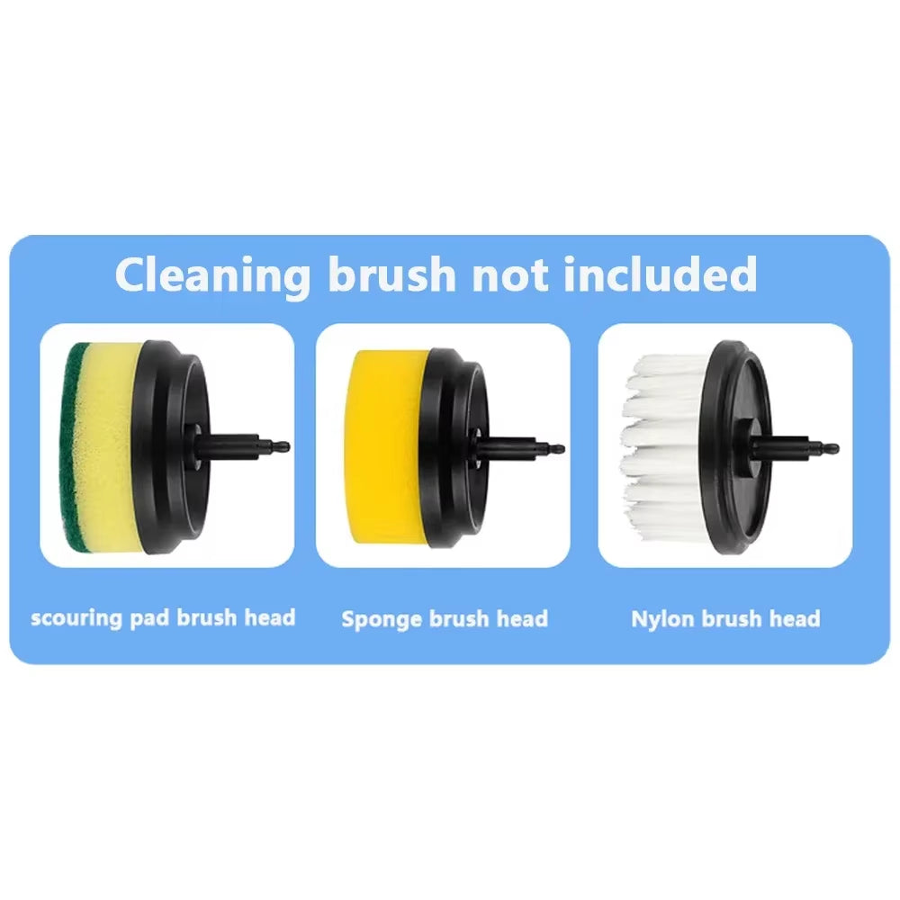 3 in 1 Electric Cleaning Brush USB Rechargeable Automatic Kitchen Dishwashing Brush Bathtub Tile Professional Cleaning Brush