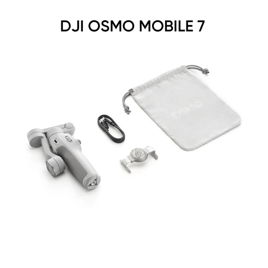 Osmo Mobile 7P / Osmo Mobile 7 Built-In Extension Rod & Tripod 10-Hour Battery Life Phone Charging OM 7 Brand New in Stock